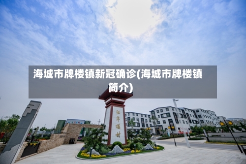 海城市牌楼镇新冠确诊(海城市牌楼镇简介)-第2张图片