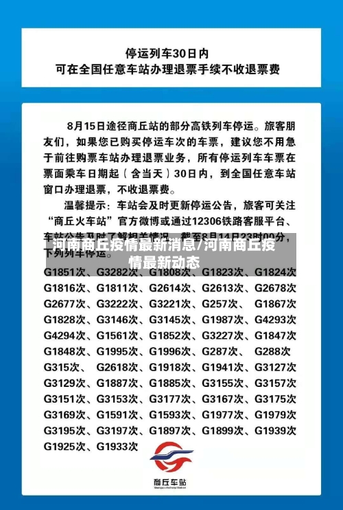 河南商丘疫情最新消息/河南商丘疫情最新动态
