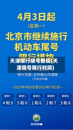 天津限行限号新规(天津限号限行时间)-第3张图片