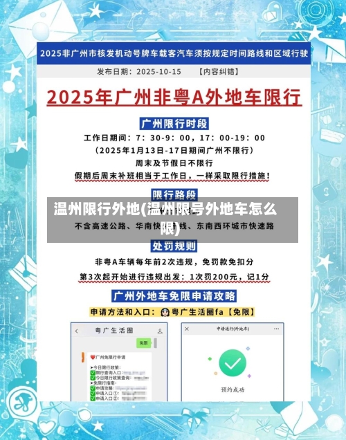 温州限行外地(温州限号外地车怎么限)-第3张图片