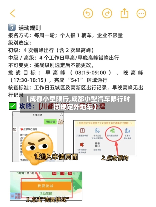 【成都小型限行,成都小型汽车限行时间规定外地车】