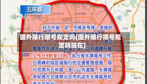 国外限行限号规定吗(国外限行限号规定吗现在)-第2张图片