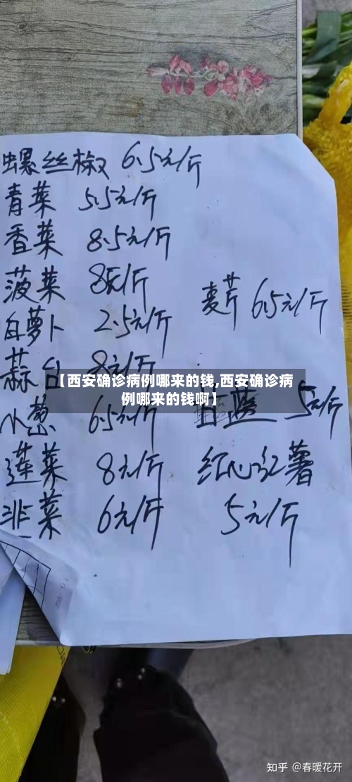 【西安确诊病例哪来的钱,西安确诊病例哪来的钱啊】-第2张图片