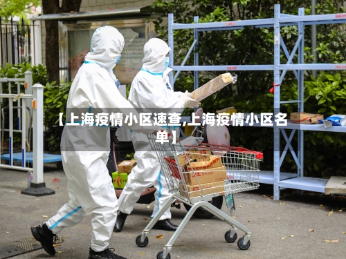 【上海疫情小区速查,上海疫情小区名单】-第3张图片