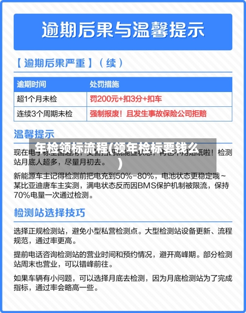 年检领标流程(领年检标要钱么)