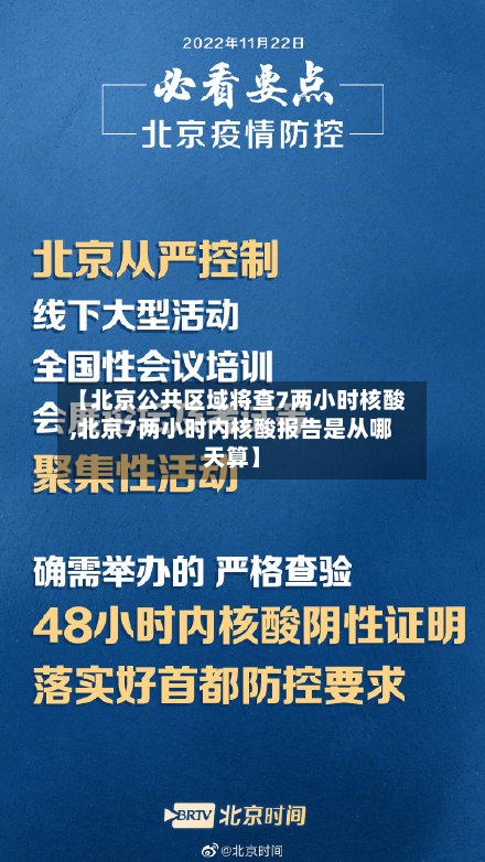 【北京公共区域将查7两小时核酸,北京7两小时内核酸报告是从哪天算】-第2张图片