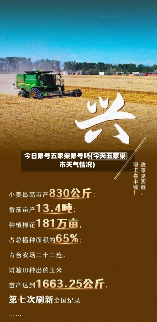 今日限号五家渠限号吗(今天五家渠市天气情况)