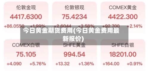 今日黄金期货费用(今日黄金费用最新报价)-第2张图片