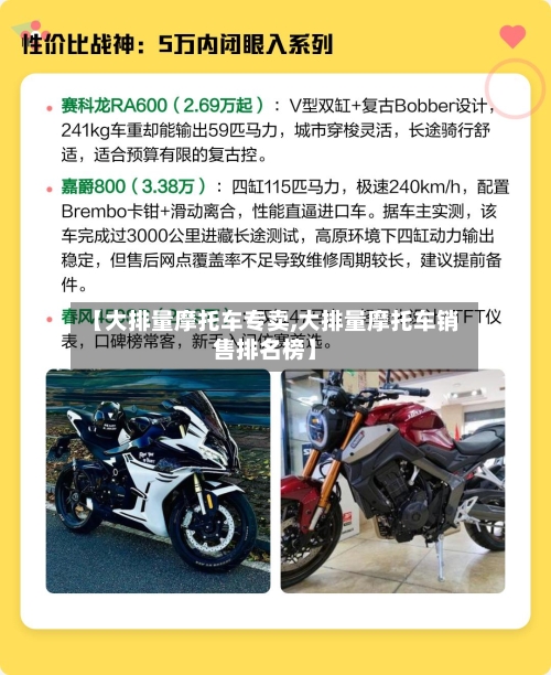 【大排量摩托车专卖,大排量摩托车销售排名榜】