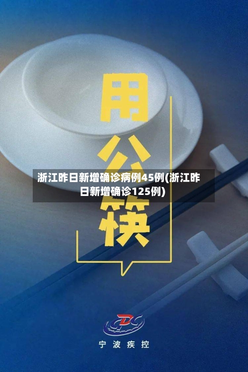 浙江昨日新增确诊病例45例(浙江昨日新增确诊125例)