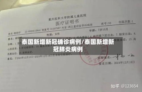 泰国新增新冠确诊病例/泰国新增新冠肺炎病例-第2张图片