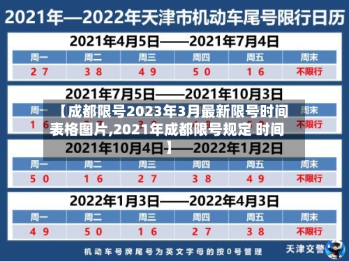 【成都限号2023年3月最新限号时间表格图片,2021年成都限号规定 时间】-第2张图片