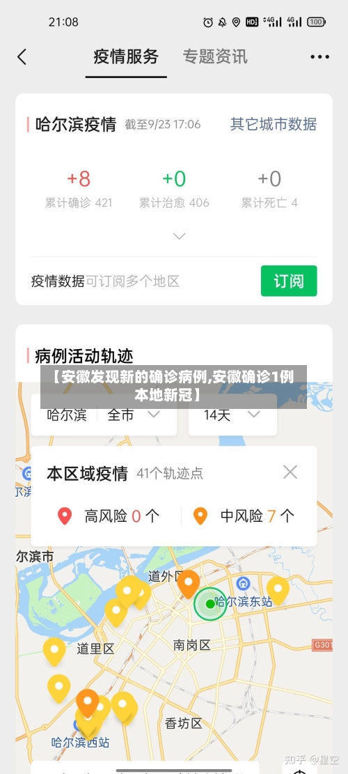 【安徽发现新的确诊病例,安徽确诊1例本地新冠】-第2张图片