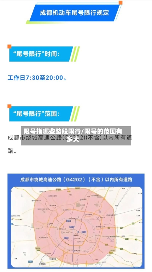 限号指哪些路段限行/限号的范围有多大-第3张图片
