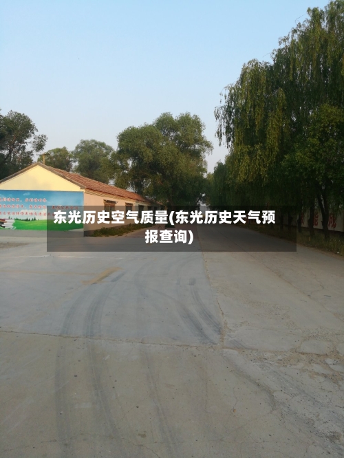 东光历史空气质量(东光历史天气预报查询)