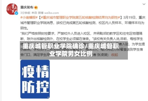 重庆城管职业学院确诊/重庆城管职业学院男女比例-第3张图片
