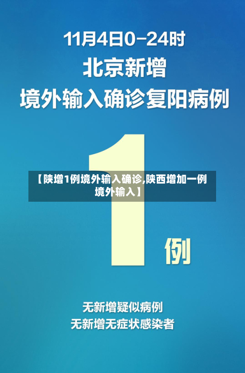【陕增1例境外输入确诊,陕西增加一例境外输入】-第2张图片