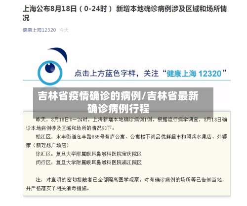 吉林省疫情确诊的病例/吉林省最新确诊病例行程-第2张图片