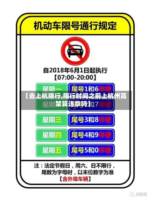 【去上杭限行,限行时间之前上杭州高架算违章吗】