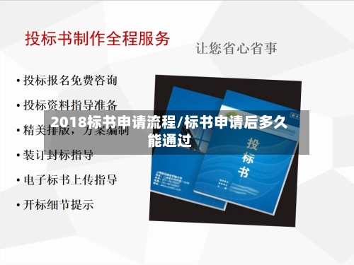 2018标书申请流程/标书申请后多久能通过-第3张图片