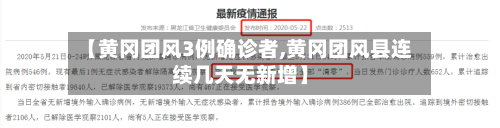 【黄冈团风3例确诊者,黄冈团风县连续几天无新增】-第3张图片